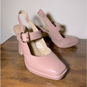Blush Mary Jane Heels by Sam Edelman